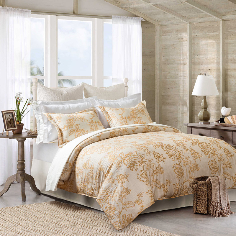 Charlton Home® Hecht 100 Cotton Duvet Cover Set & Reviews Wayfair